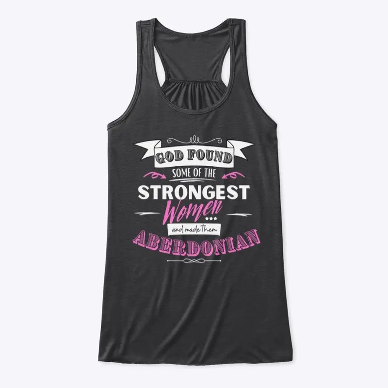 strong Aberdonian woman